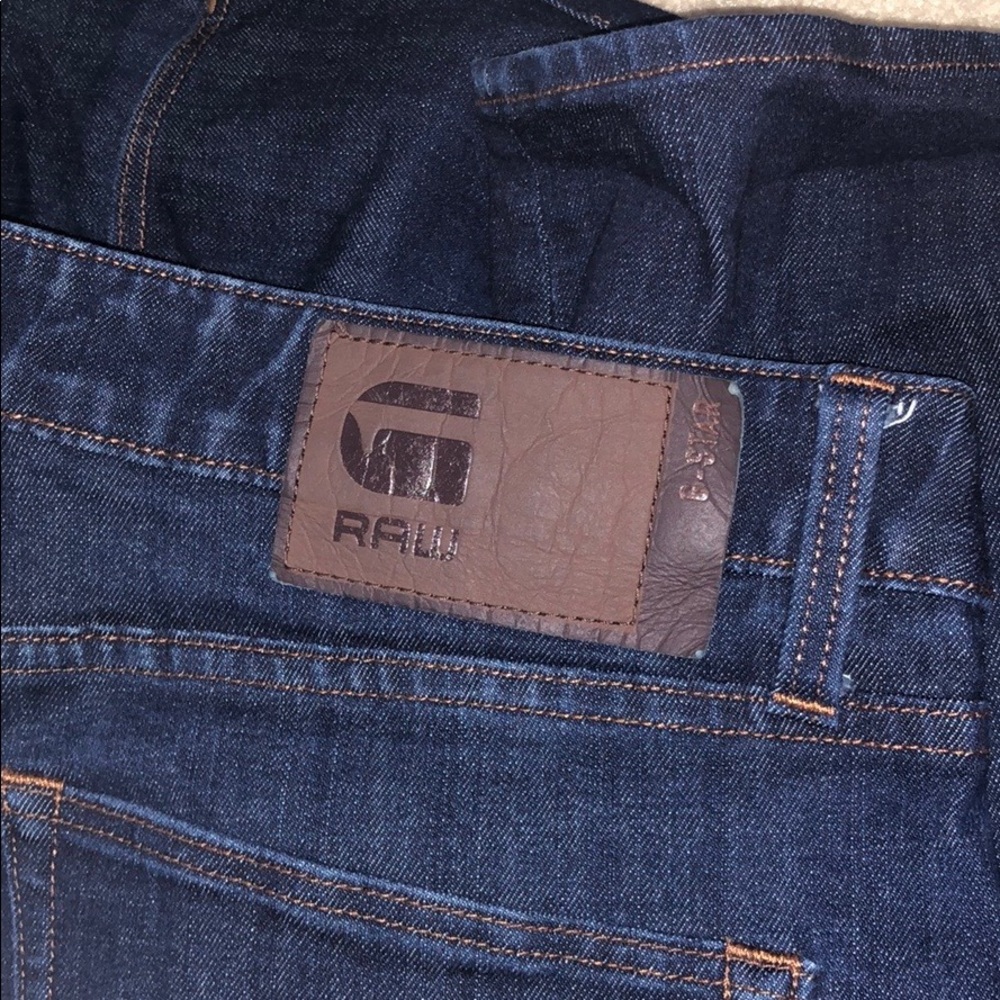 Gstar hardly worn dark blue jeans